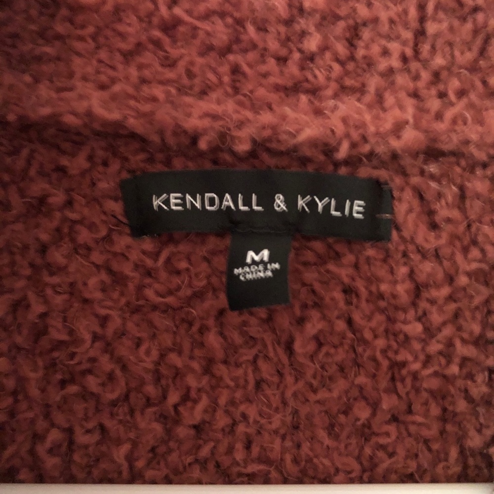 Kendall & Kylie fluffy quarter zip - Picture 2 of 4